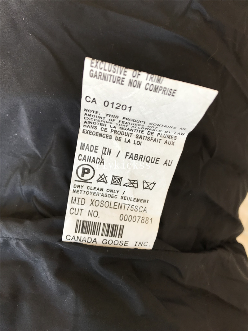 Canada Goose White Down Coat